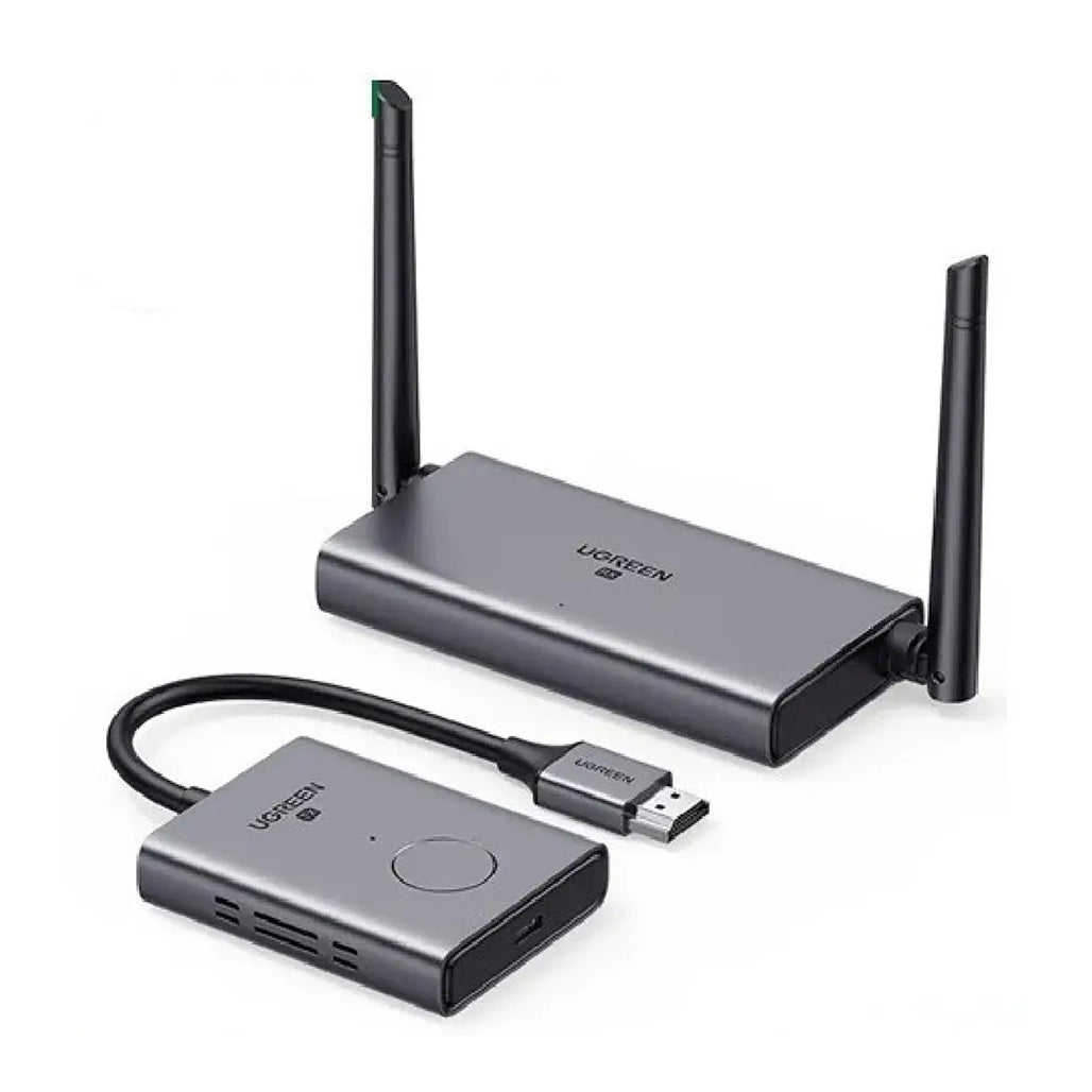 A Photo Of UGreen Full HD HDMI Wireless Extender | 50M Range, 1080P @ 60Hz, HDMI & VGA Receiver