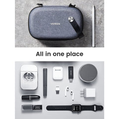 A Photo Of UGreen Travel Electronics Organizer – Compact and Durable Accessory Bag for Cables and Gadgets