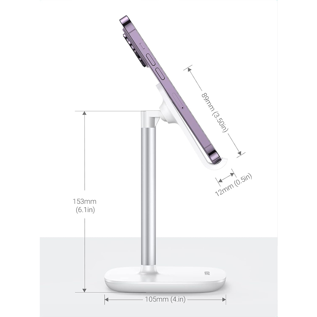 A Photo Of UGREEN Desktop Phone & Tablet Stand – Adjustable Tower Stand for 4