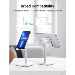 A Photo Of UGREEN Desktop Phone & Tablet Stand – Adjustable Tower Stand for 4