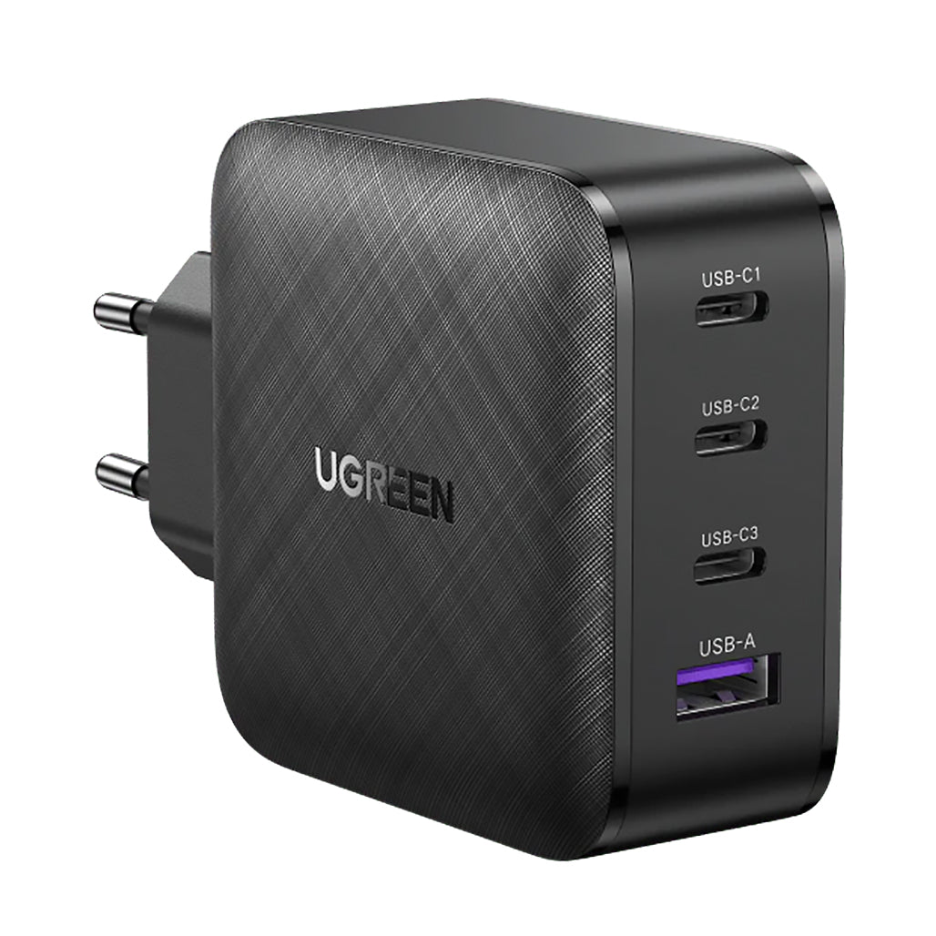 A Photo Of UGREEN 66W USB C Charger - Dual-Port PD Fast Charger, Compact & Powerful for Laptops and Smartphones