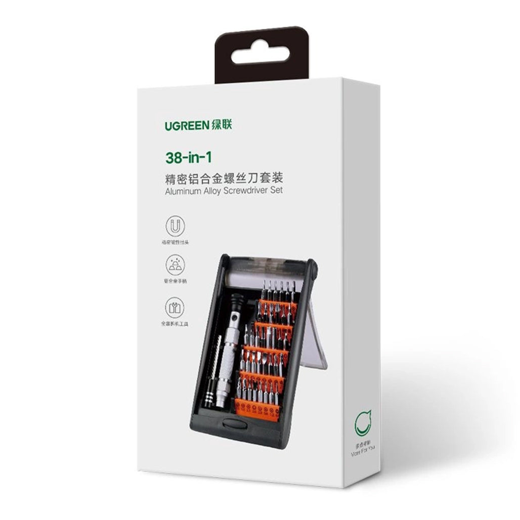 A Photo Of UGreen 38-in-1 Aluminum Alloy Screwdriver Set – Precision Tools for Electronics and Repairs