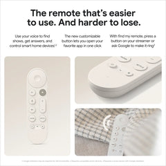 A Photo Of Google TV Streamer (4K) – High-Performance Streaming Device with Voice Remote