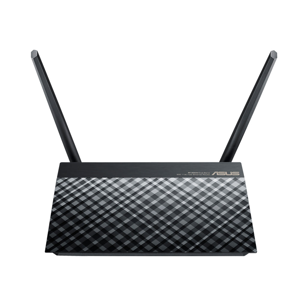 Asus RT-AC51U Dual-Band Wifi 4-port Gigabit Router, 32892471083260, Available at 961Souq
