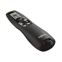 A Photo Of Logitech R800 Laser Presentation Remote with LCD Display, Brilliant Green Laser Pointer, and Long-Range Control