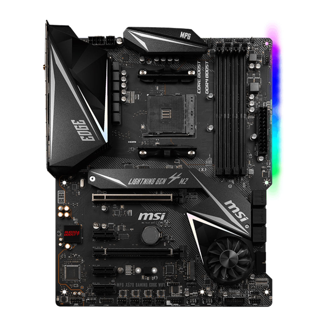 A Photo Of MSI MPG X570 Gaming Edge Motherboard - 911-7C37-034 | Advanced ATX Gaming Platform