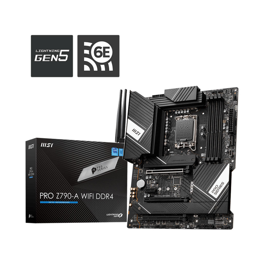 MSI Motherboard PRO Z790-A Wifi 911-7E07-003, 32597681373436, Available at 961Souq