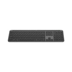 A Photo Of Logitech K950 Signature Slim Wireless Keyboard - Graphite | Multi-Device Connectivity & Customizable Shortcuts