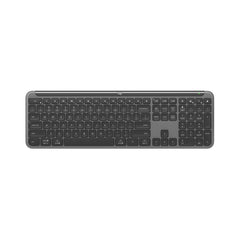 A Photo Of Logitech K950 Signature Slim Wireless Keyboard - Graphite | Multi-Device Connectivity & Customizable Shortcuts