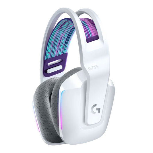 Logitech 981-000883 G733 LIGHTSPEED Wireless RGB Gaming Headset - White