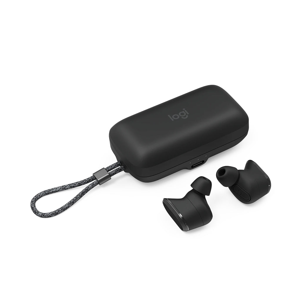 A Photo Of Logitech Zone True Wireless Bluetooth® Earbuds for Business – Noise-Canceling Mic & Exceptional Sound Quality