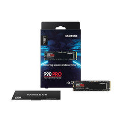 A Photo Of Samsung 990 PRO PCIe® 4.0 NVMe® SSD - Ultra-Fast Storage for Gamers and Professionals