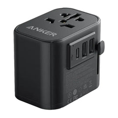 A Photo Of Anker PowerExtend 30W Travel Adapter with USB-C Charger (A9212) - Compact 4-in-1 Multi-Region Plug for Global Travel