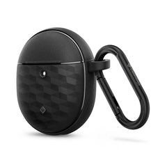 A Photo Of Caseology Parallax Protective Case for Google Pixel Buds Pro/Pro 2 - Ergonomic Design with Carabiner and Wireless Charging Compatibility