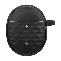 A Photo Of Caseology Parallax Protective Case for Google Pixel Buds Pro/Pro 2 - Ergonomic Design with Carabiner and Wireless Charging Compatibility