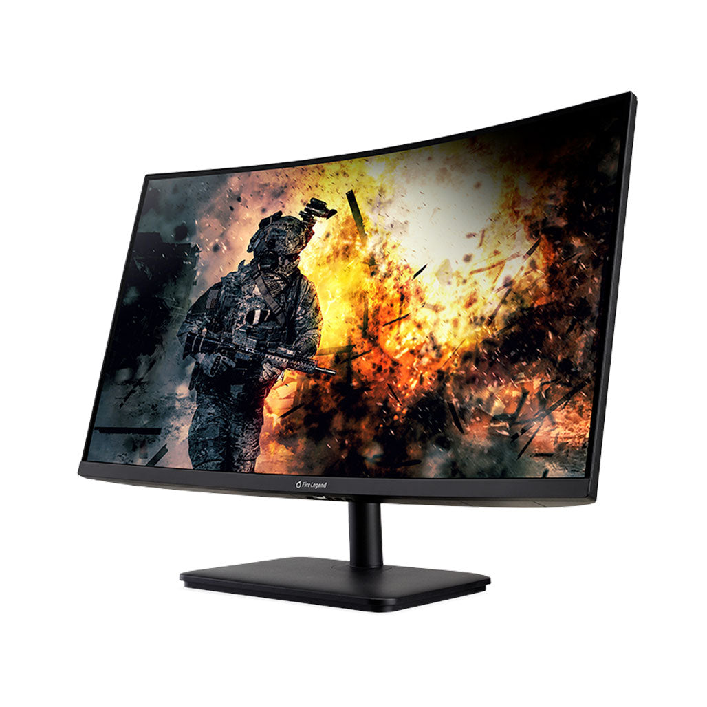 AOPEN HC5 27" QHD - 75HZ Curved Gaming Monitor | 27HC5UR, 33015782506748, Available at 961Souq