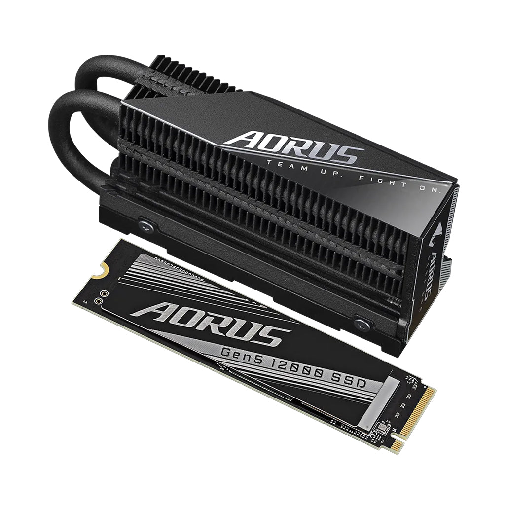 A Photo Of AORUS Gen5 12000 SSD 2TB | PCIe 5.0, Ultra-Fast Speeds