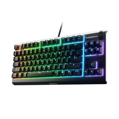 SteelSeries APEX 3 TKL Quiet Tenkeyless 80% Wired Gaming Keyboard