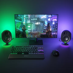 SteelSeries ARENA 7 Immersive 2.1 Gaming Speaker System with Reactive Illumination