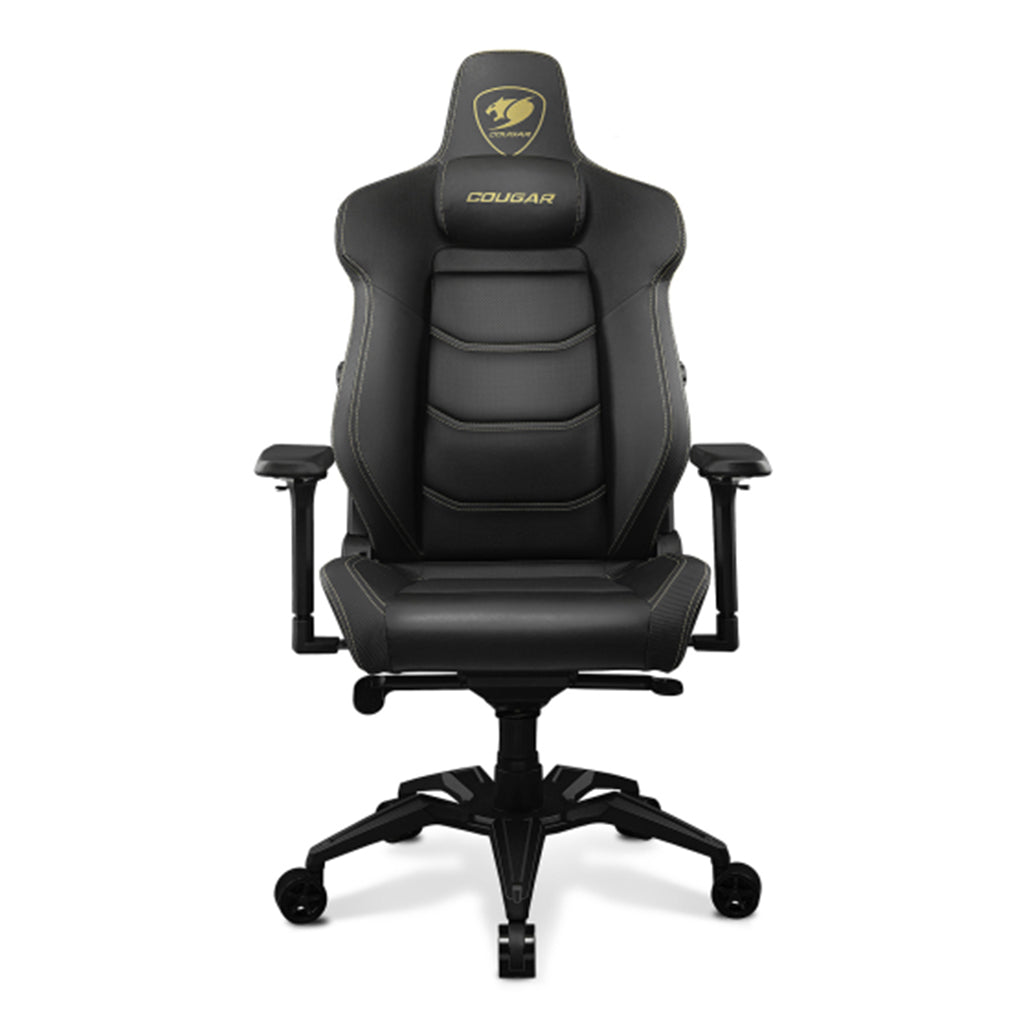 A Photo Of Cougar Armor Evo Royal Gaming Chair - Ergonomic Design with 180º Recline, 4-Way Lumbar Support & Premium PVC Leather