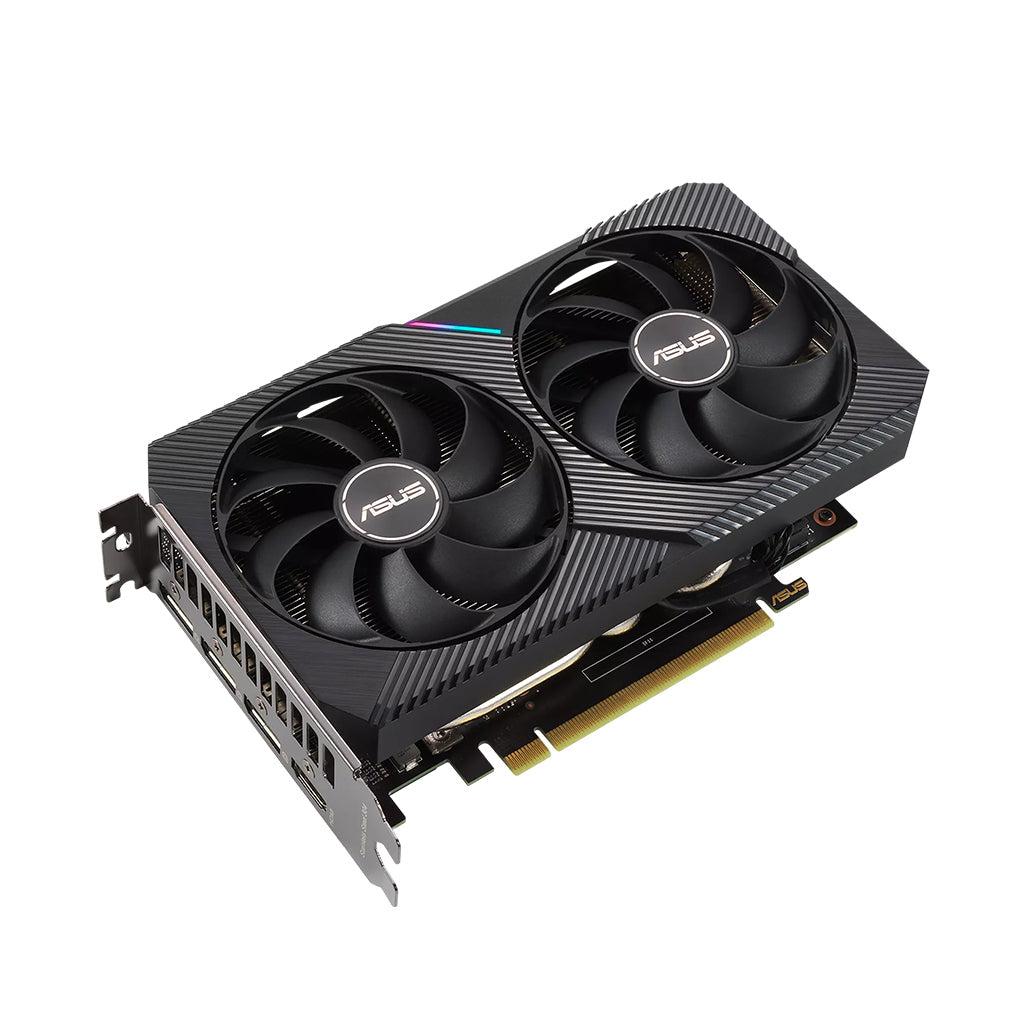 A Photo Of Asus Dual GeForce RTX 3050 OC Edition 8GB GDDR6