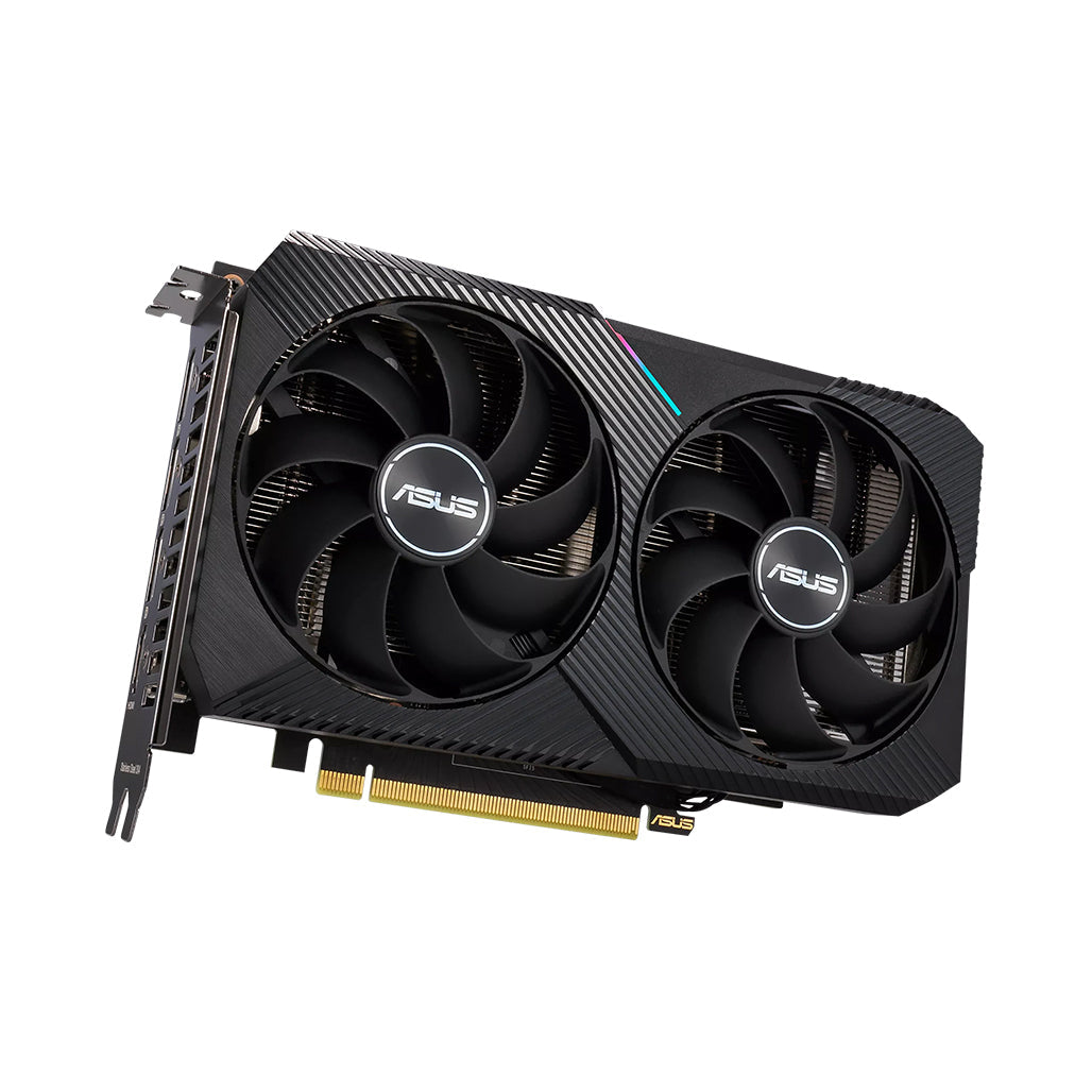 A Photo Of Asus Dual GeForce RTX 3050 OC Edition 8GB GDDR6