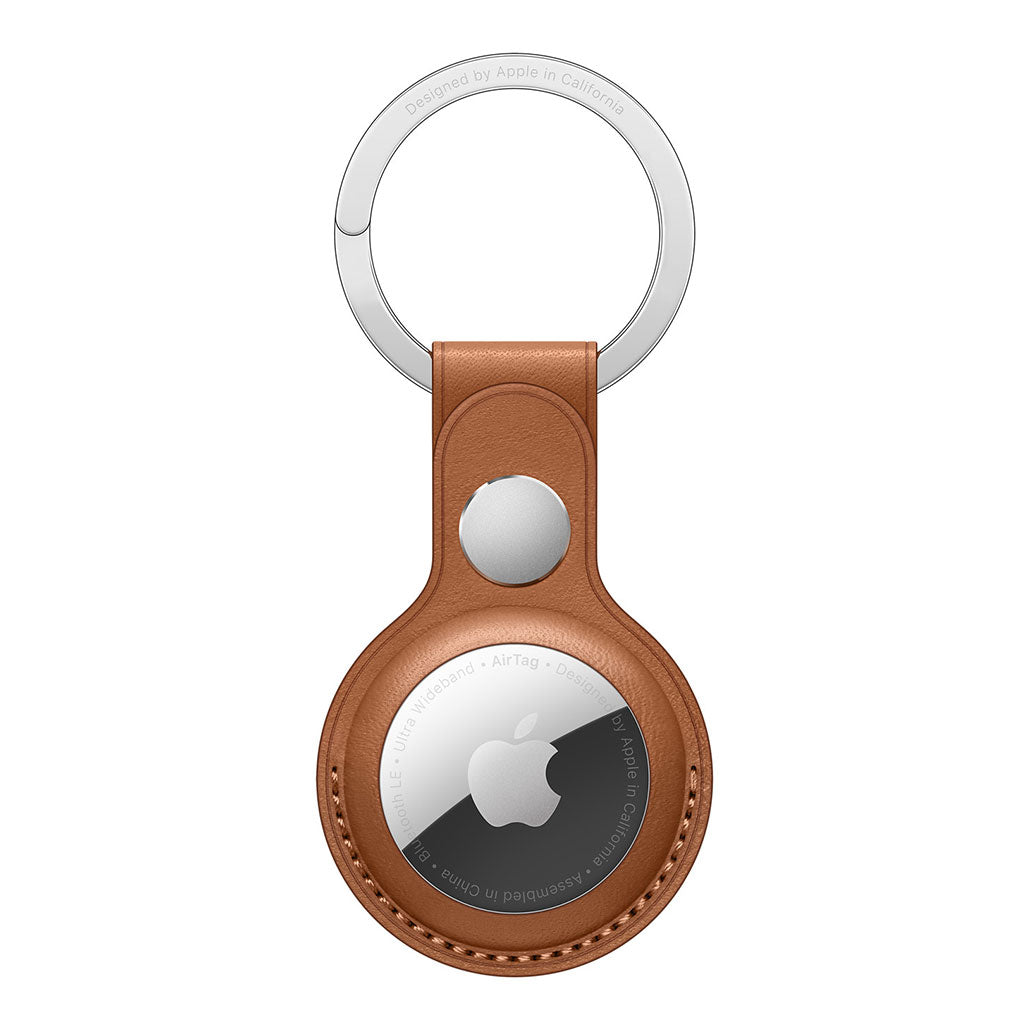 Apple AirTag Leather Key Ring - Original, 32036829626620, Available at 961Souq
