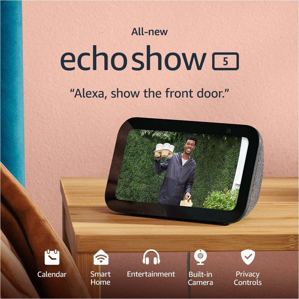 A Photo Of Amazon Echo Show 5 (3rd Gen) Smart Display with Alexa – 5.5