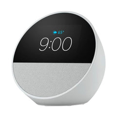 A Photo Of Amazon Echo Spot (2024 Release) – Sleek Smart Alarm Clock with Alexa, Vibrant Sound, and Customizable Display