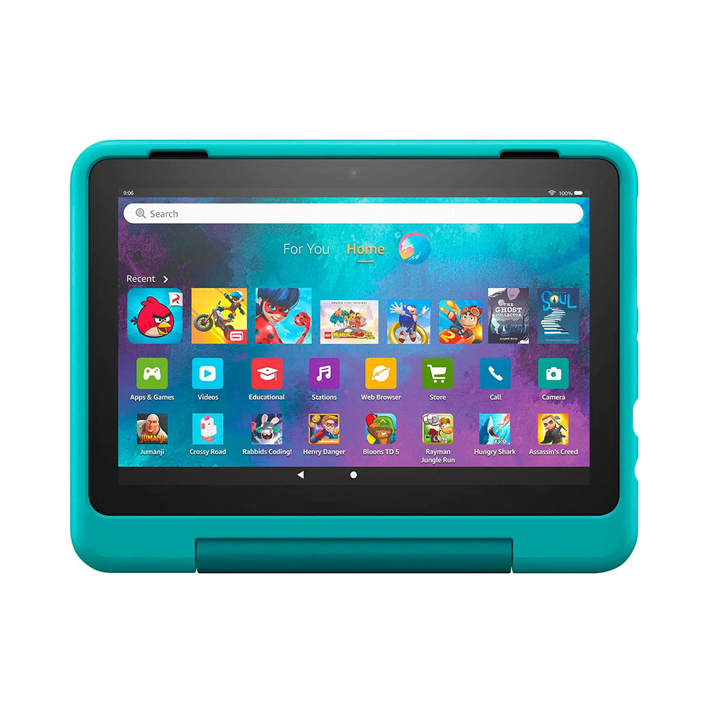 A Photo Of Amazon Fire HD 8 Kids Pro (2022) 8” HD Display, 32 GB Storage, Kid-Friendly Case, and Parental Controls