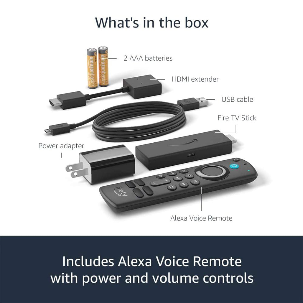 A Photo Of Amazon Fire TV Stick HD (3rd Gen) – 8GB Storage, Dolby Atmos, Alexa Voice Remote, WiFi 5 Streaming Device