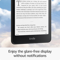 A Photo Of Amazon Kindle Paperwhite Signature Edition (32GB) – Gen 12 | Waterproof, Auto-Adjusting Light, and Wireless Charging