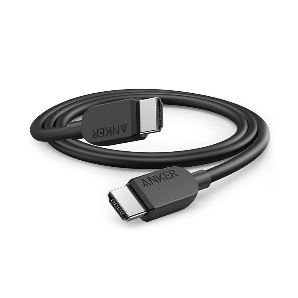 A Photo Of Anker HDMI to HDMI 8K Cable - 8K@60Hz HDMI 2.1 Cable, 6ft, 48 Gbps Data Transfer