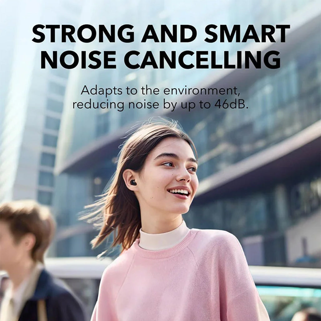 A Photo Of Anker Soundcore A30i Noise Cancelling Wireless Earbuds – 3D Surround Sound, AI-Enhanced Calls, 24-Hour Playtime, Black