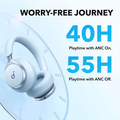 A Photo Of Anker Soundcore Space One - Premium Active Noise Cancelling Headphones