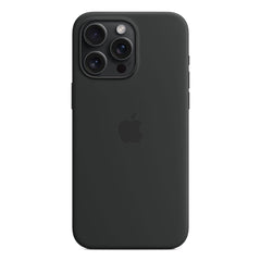 Apple iPhone 15 Pro Max Silicone Case with MagSafe - Black