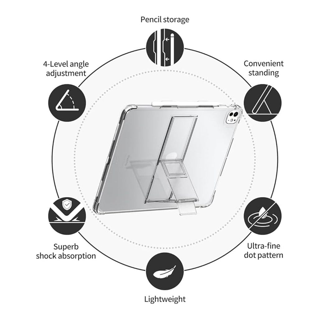 A Photo Of Araree FLEXIELD SP Protective Clear Cover for iPad Air 11