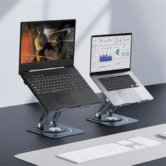 A Photo Of Baseus UltraStable Pro Rotatable & Foldable Laptop Stand - Gray