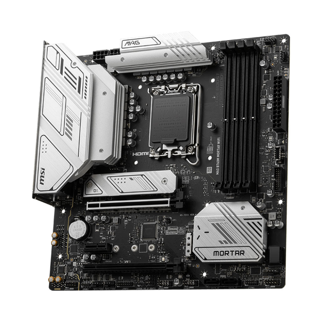MSI Motherboard MAG B760M Mortar Wifi 911-7E01-039, 32597541028092, Available at 961Souq