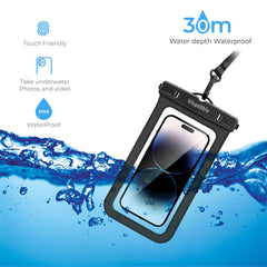 A Photo Of Blupebble Splash Waterproof Bag Black - BP-SPLASH72-BK