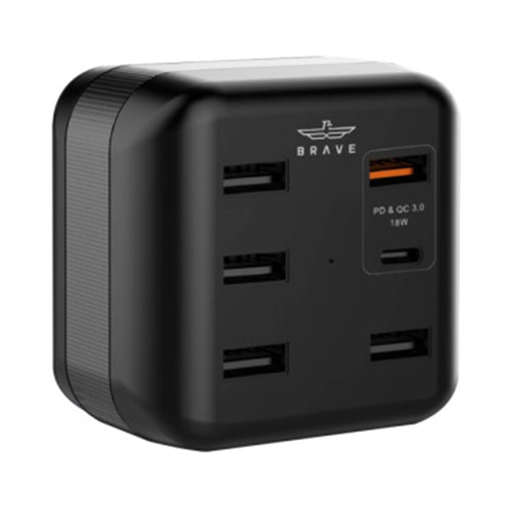 A Photo Of Brave 6-Port Power Adapter - BMP-006