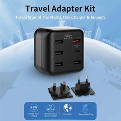 A Photo Of Brave 6-Port Power Adapter - BMP-006