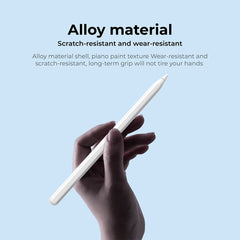 A Photo Of BluPebble Sketch Pro Stylus Pencil - White | Precision Tool for iPad Pro, Air & Mini