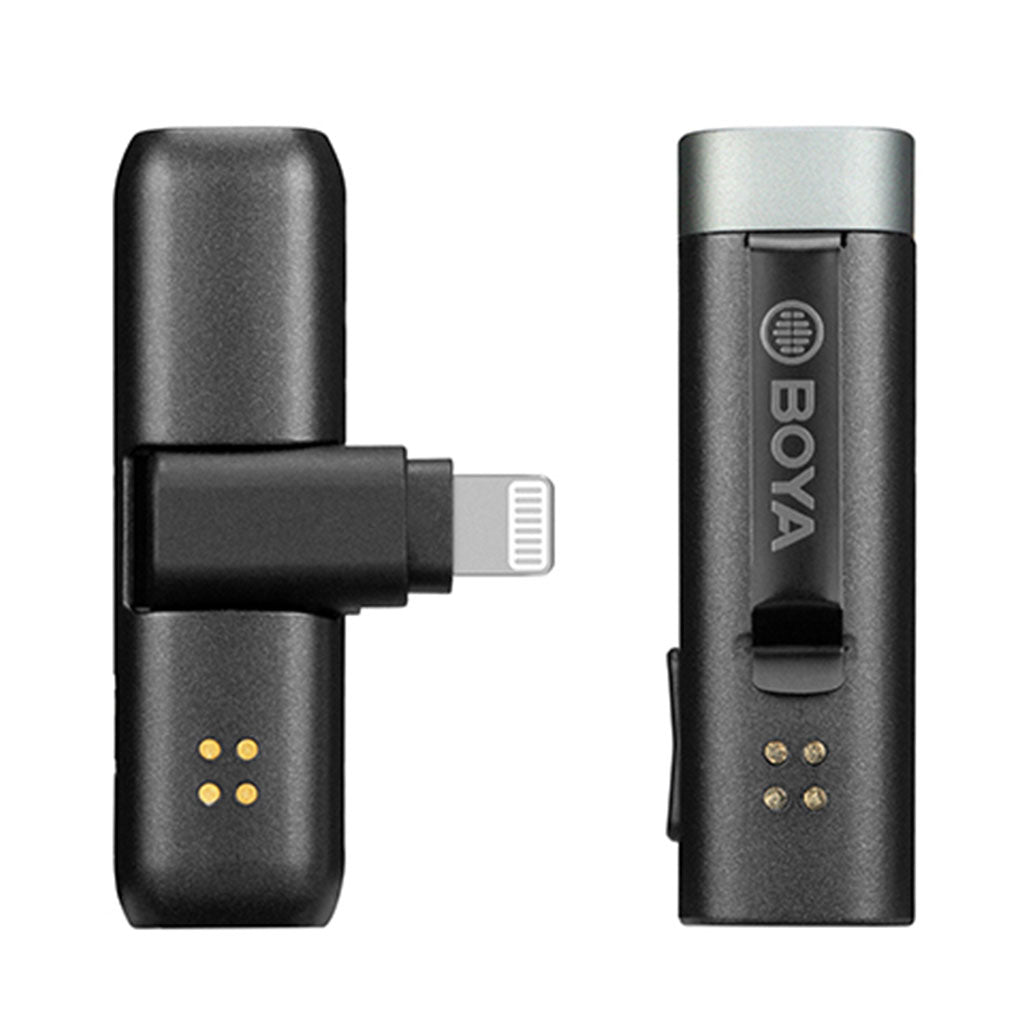 A Photo Of Boya BY-WM3D - 2.4GHz Wireless Microphone