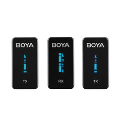 Boya BY-XM6-S2 - 2.4GHz Ultra-compact Wireless Microphone System