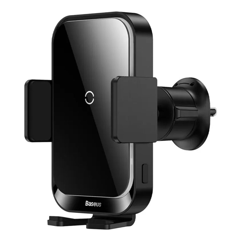 A Photo Of Baseus Halo - Electric Wireless Charging Car Mount 15W