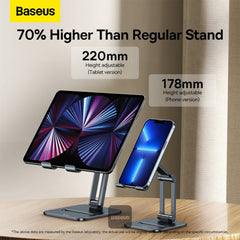 Baseus Desktop Biaxial Foldable Metal Stand for Phones