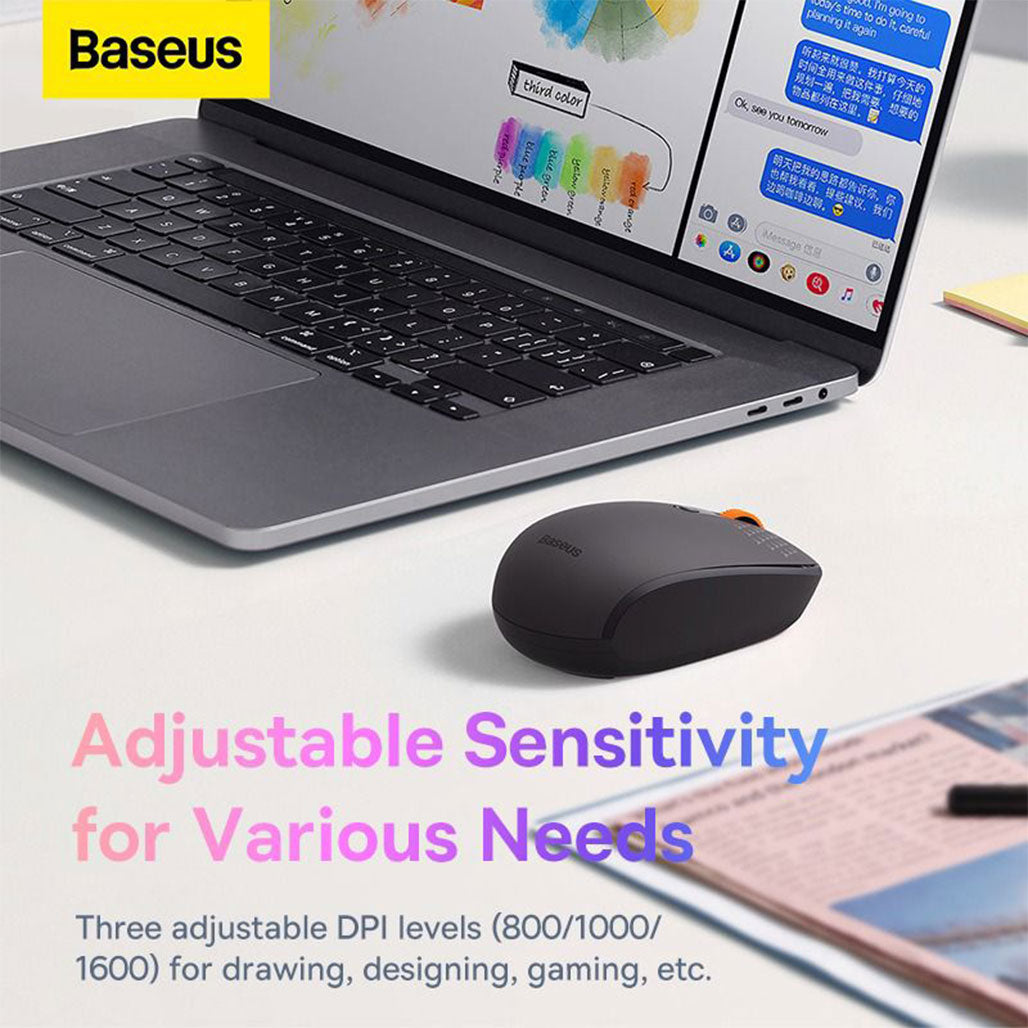 Baseus F01A Wireless Mouse Ergonomic Precision Mouse, 32031008686332, Available at 961Souq