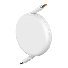 Baseus Free2Draw Mini Retractable Charging Cable Type-C to Type-C 100W - White