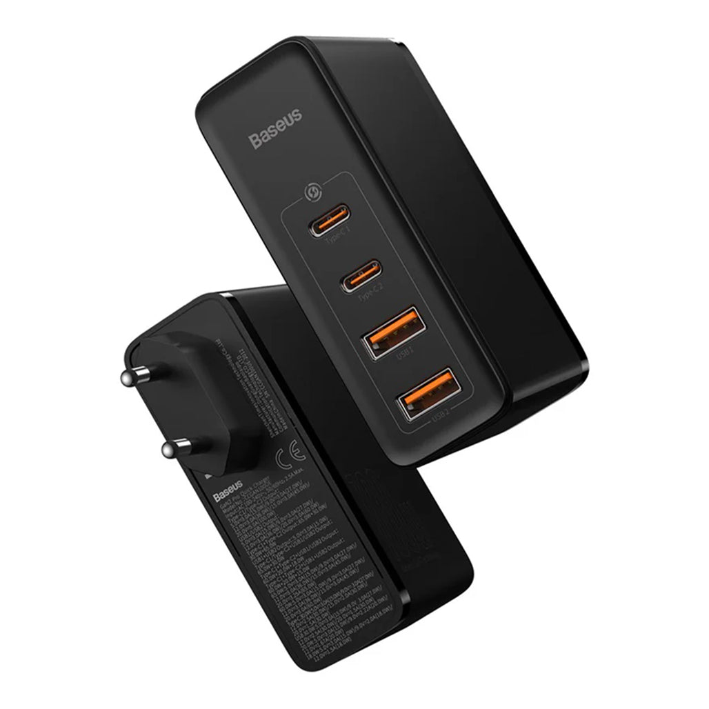 A Photo Of Baseus GaN2 4-Port Fast Charger 100W - Black